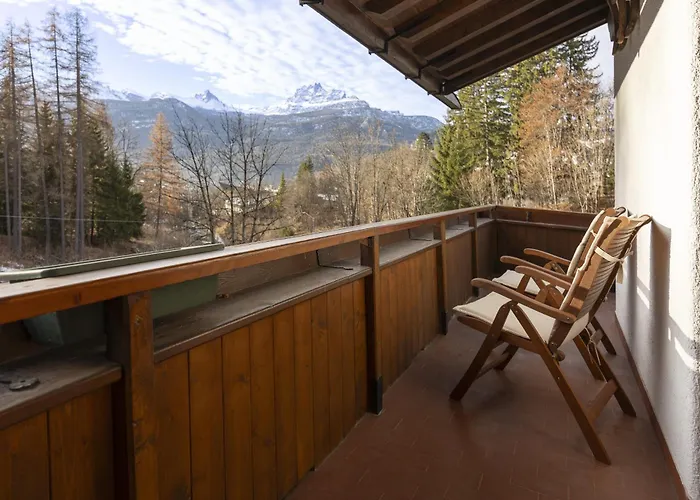 Lejlighed Casa Funivia 2, With Panoramic Balcony Cortina dʼAmpezzo